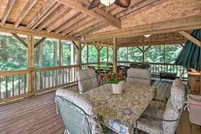 Luxe Riverfront Cottage with Dock by Lake Horace - Image 2