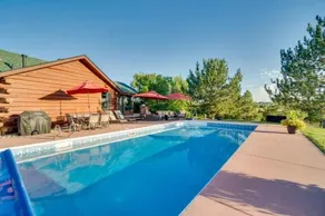 Heated Pool and Mtn Views Log Cabin in Parker - Image 2