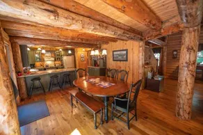 Luxe Log cabin with hot tub spa steam room - Image 3