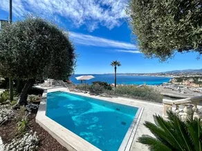 Luxury Villa at Mont Boron, swimming pool overviewing the bay - Image 4
