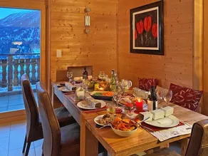 Mountain-view Chalet in Hérémence With Terrace - Image 4
