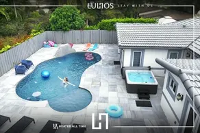 Miami House with Hot Pool spa & Pool table L48 - Image 5