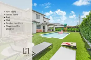 Experience Miami's Bongo's House Private Pool and Game Room Luxury Rental L54 - Image 3