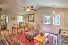 Luxe Riverfront Cottage with Dock by Lake Horace - Image 2