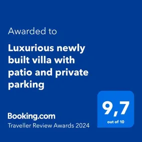 Luxurious newly built villa with patio and private parking - Image 5