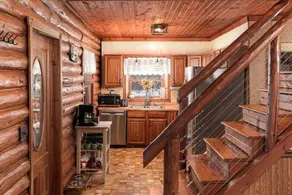 Woodland Doe Lodge - Lakefront Log Cabin - Image 3