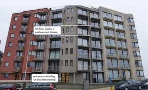 Studio apartment 'De Strandwandeling' with frontal sea view near Ostend - Image 4