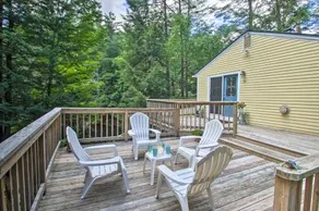 Luxe Riverfront Cottage with Dock by Lake Horace - Image 4