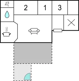 Cozy Home In OskarstrÃ¶m With Kitchen - Image 5