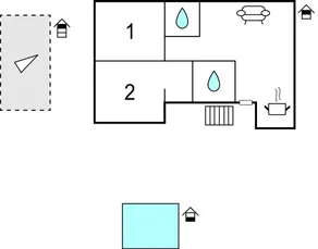 Awesome Home in Veli Rat With Wifi and 2 Bedrooms - Image 2
