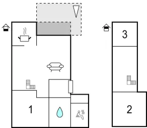 Maison avec barbecue, sauna et jardin - Image 2
