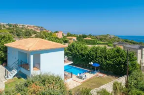 Skala Villa Blue Large Private Pool Walk to Beach Sea Views A C Wifi - 2824 - Image 2