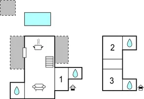 House in Šorici for 8 people with 3 rooms Ref. 631173 - Image 2