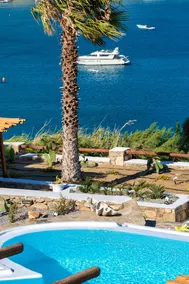 6 bedrooms villa at Mikonos 600 m away from the beach with sea view private pool and furnished garde - Image 2