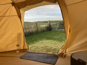 Impeccable 1-bed Bell Tent Near Holyhead - Image 2