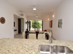 Tao condo in Tulum Country Club-Bahia Principe, screened corner balcony, beach and golf club access - Image 3