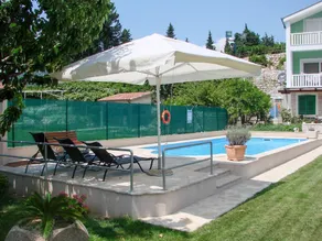 2 bedrooms appartement with sea view private pool and furnished balcony at Peracko Blato 4 km away f - Image 2