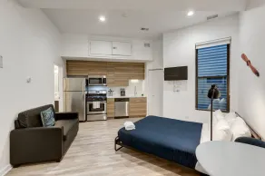 Enjoy A Romantic Chicago Getaway - This Windy City Studio Is Perfect For 2 - 747 Lofts Cabin 104 by RedAwning - Image 2