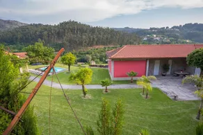 3 bedrooms villa with private pool enclosed garden and wifi at Sobradelo da Goma - Image 2