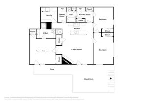 New Listing! Updated Apartment W/ Large Deck 3 Bedroom Apts - Image 3