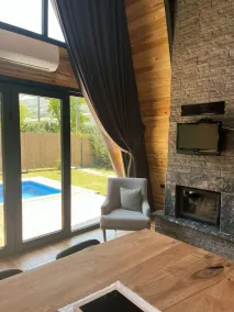 Bungalow With Pool Jacuzzi in Bedroom in Sapanca - Image 3