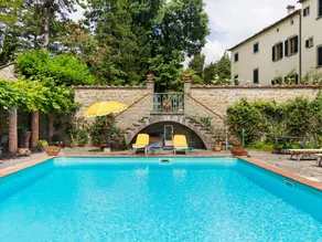 House on the Property Next to an Ancient Villa With a View of the Hills and Pool - Image 5