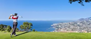 Apartment with one bedroom in Funchal with wonderful sea view shared pool furnished garden 4 km from - Image 2