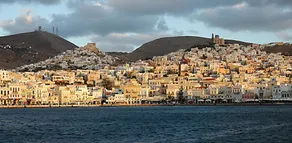 Apartment With 3 Bedrooms in Ano Syros, With Wonderful sea View, Terrace and Wifi - Image 4