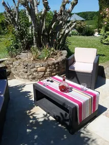 Villa de 3 chambres avec piscine partagee terrasse amenagee et wifi a Bosset - Image 4