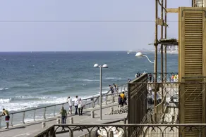 Seaside Escape with Blissful Balcony & Mamad by Sea N Rent - Image 3
