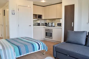 Stylish 1 Bedroom Studio Near Canary Wharf - Image 4
