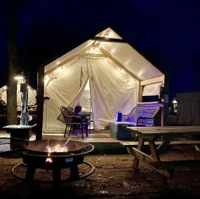 Son's Blue River Camp Glamping Cabin A - Image 2
