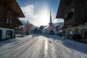 Gstaad Switzerland Skiing From Exclusive Rougemont Chalet Apartment - Image 5
