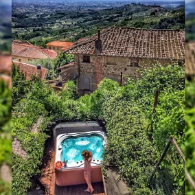 2 bedrooms house with city view jacuzzi and enclosed garden at Massa e Cozzile - Image 4