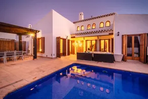4 bedrooms villa with private pool furnished garden and wifi at Murcia - Image 4