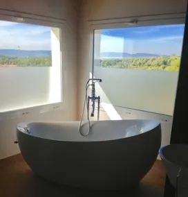 6 bedrooms villa with sea view private pool and jacuzzi at Olivella - Image 2