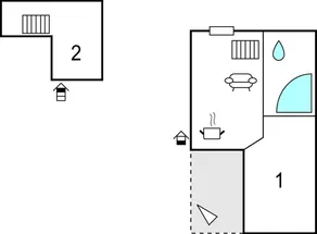 Stunning Apartment in Hasle With 2 Bedrooms and Wifi - Image 2