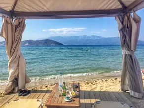 Apartment with one bedroom in Paralia with wonderful sea view balcony and WiFi 50 m from the beach - Image 2