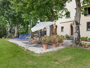 House on the Property Next to an Ancient Villa With a View of the Hills and Pool - Image 2