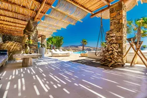6 bedrooms villa at Mikonos 600 m away from the beach with sea view private pool and furnished garde - Image 3