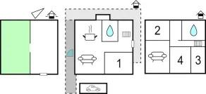 Stunning Home in Hellvik With 4 Bedrooms and Wifi - Image 2