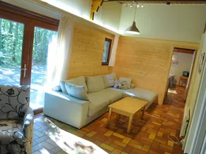 Wooden Chalet With Stove and Microwave Located in the Forest - Image 5