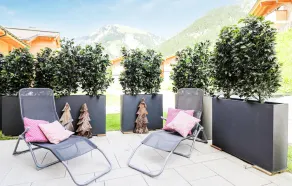 Apartamento con sauna, piscina climatizada y terraza | Vista panorámica - Image 5