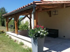 Villa de 3 chambres avec piscine partagee terrasse amenagee et wifi a Bosset - Image 3