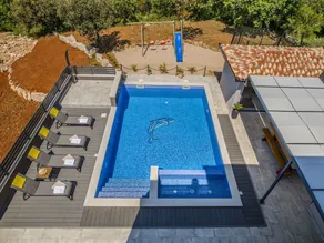 Villa with Swimming Pool, Outdoor Kitchen, Sauna, Hot Tub, Play Area, Sea View - Image 2