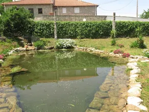 Maison de vacances avec barbecue, terrasse et piscine | Vue jardin - Image 3
