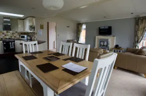Beautiful 2-bed Lodge With hot tub and Saunain Ely - Image 3