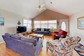 Fish N Hooks W/ Ocean-view Porch, Steps To Beach 5 Bedroom Home - Image 2