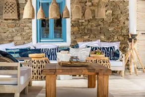 6 bedrooms villa at Mikonos 600 m away from the beach with sea view private pool and furnished garde - Image 5