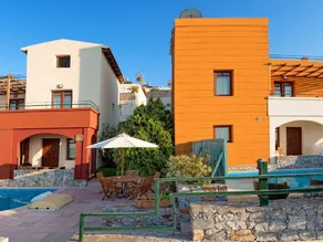 Villa, Private Pool, View Souda Bay in Very Nice Village, NW Coast Near Chania - Image 4